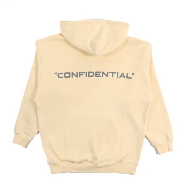 Confidential Men's Hoodie - Cream
