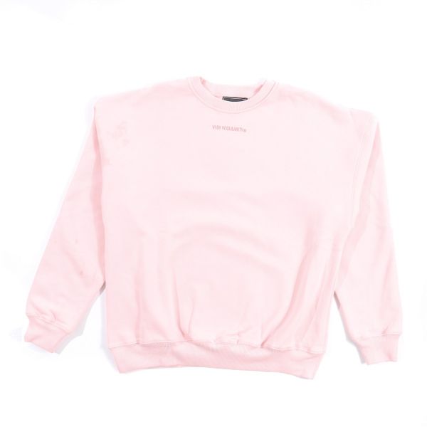 LOGO Plain Sweatshirt - Pink